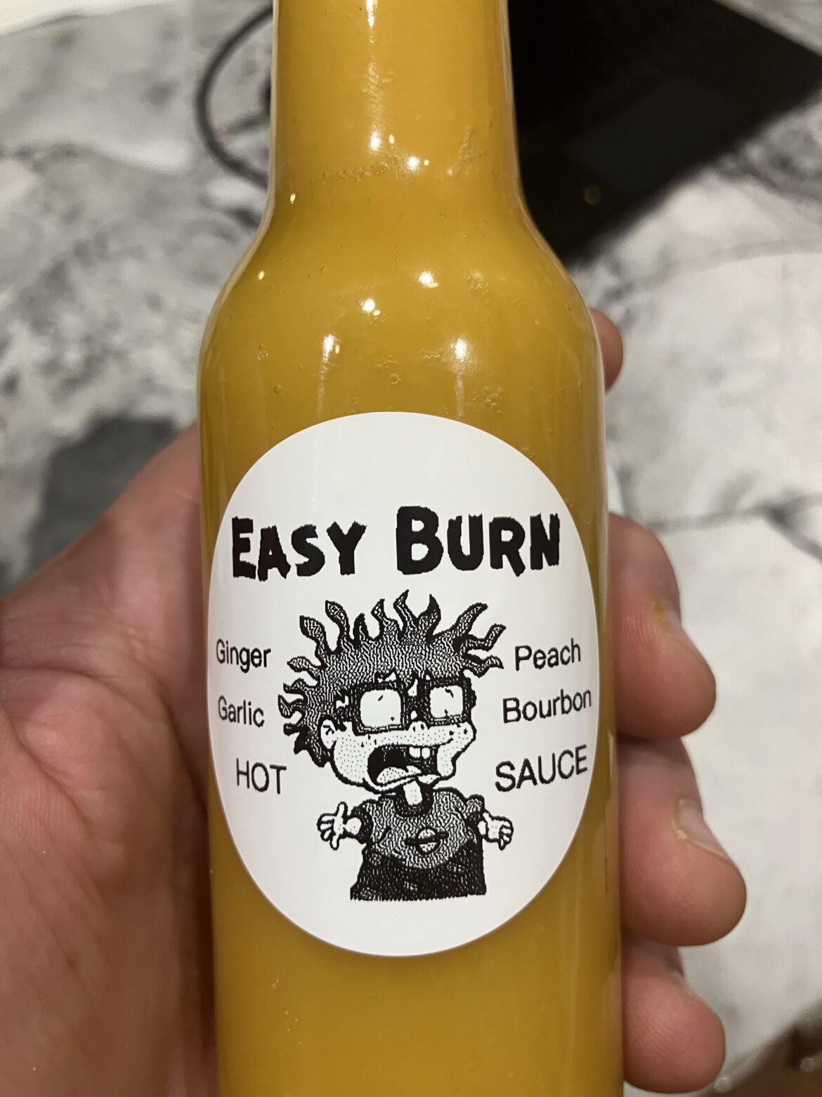 My Latest: Ginger Peach Hot Sauce