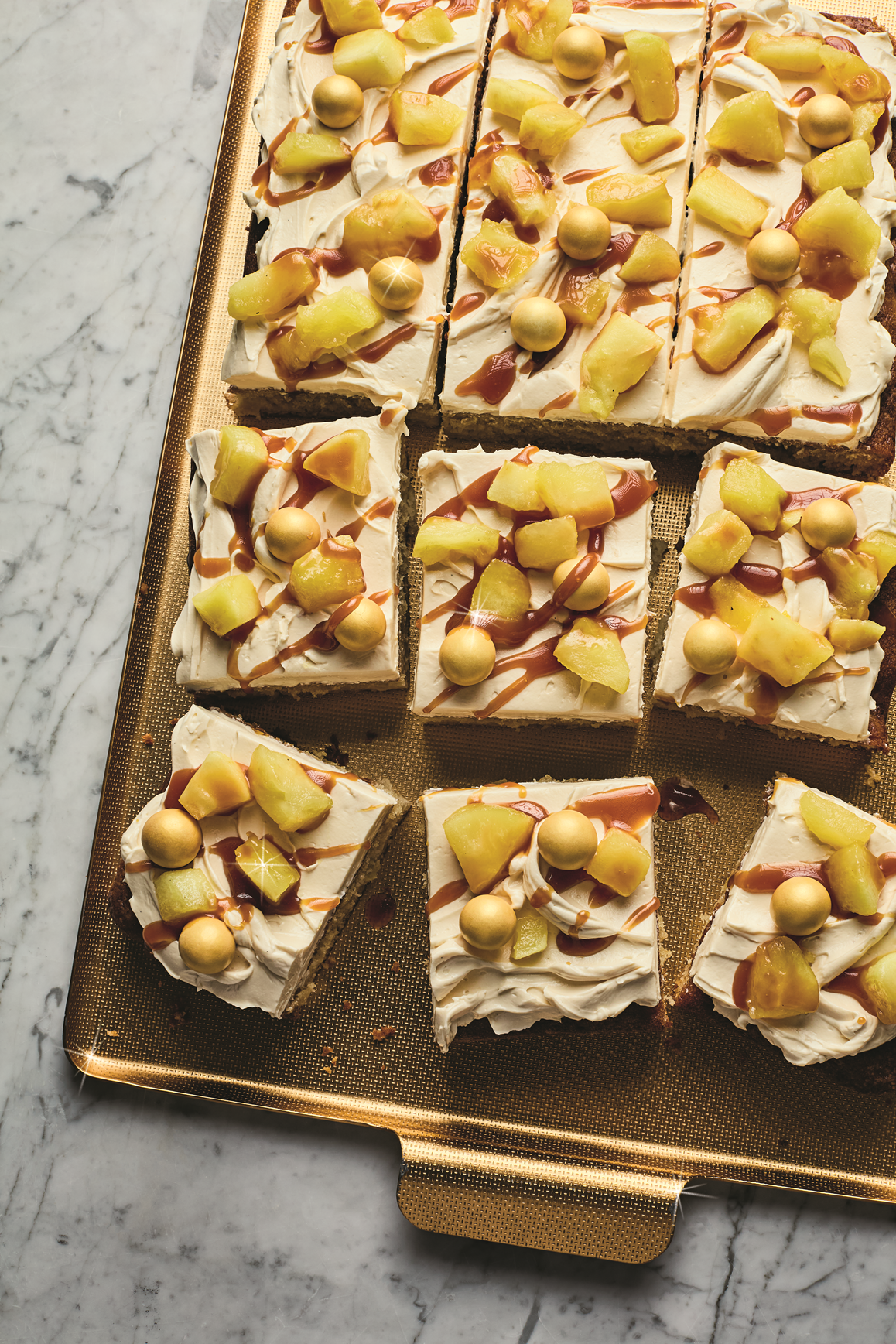 Sticky, spiced and nostalgic – the traybake that brings the fairground home