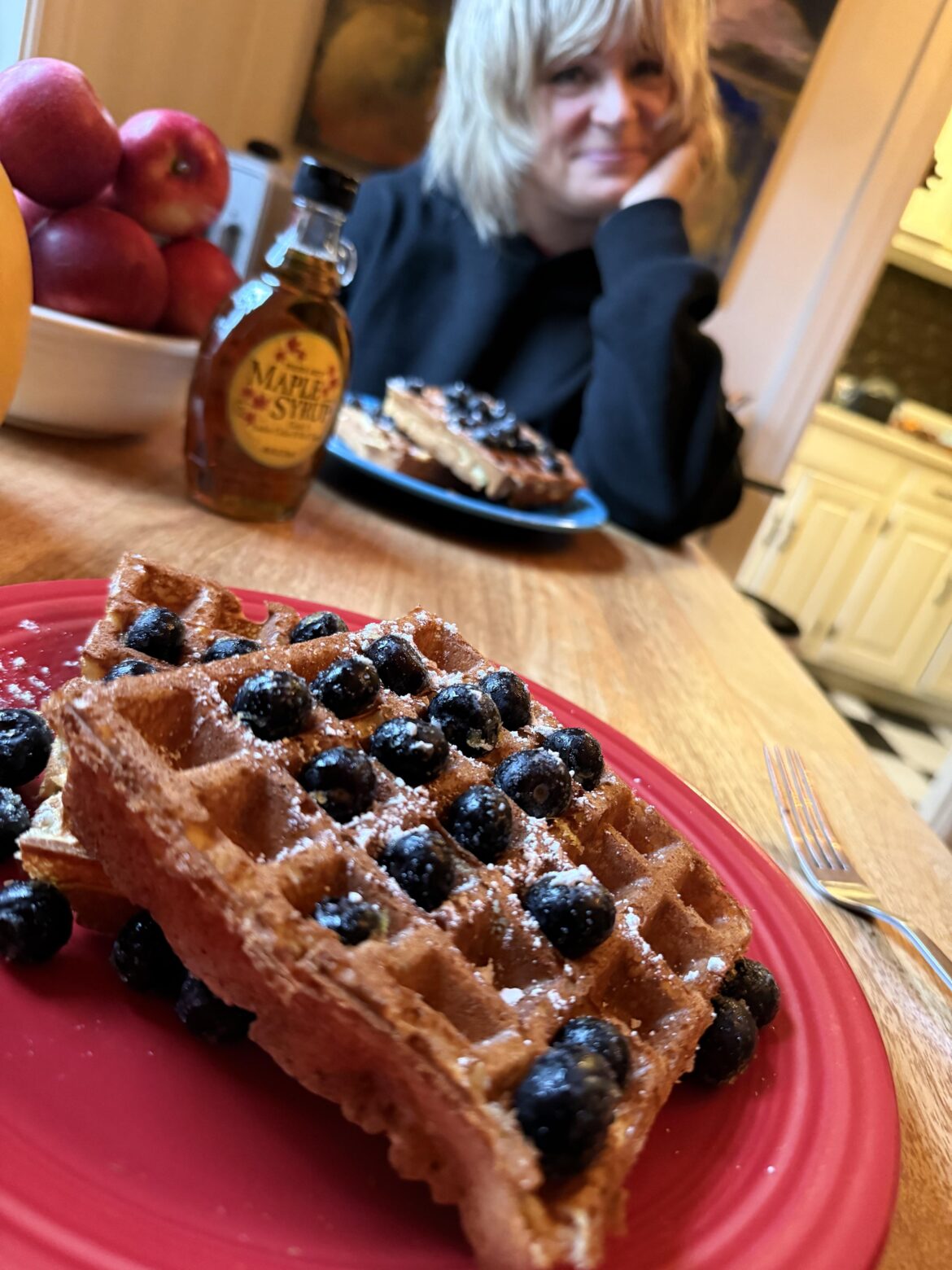 Waffles from scratch