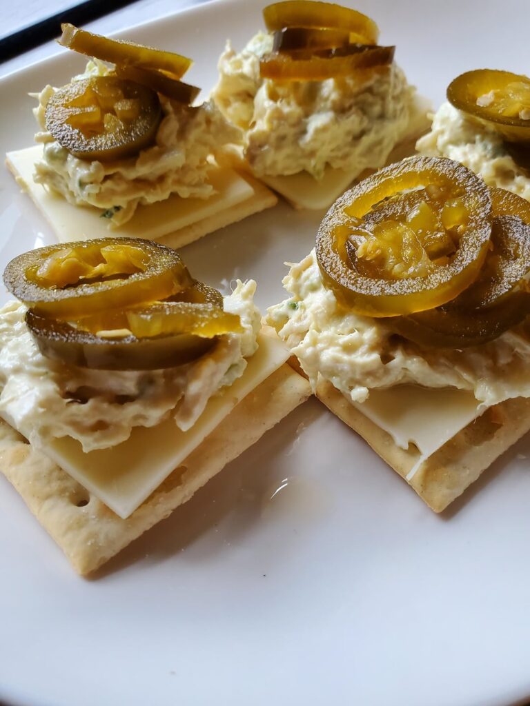 May be the whitest snack I've made but it was really good.