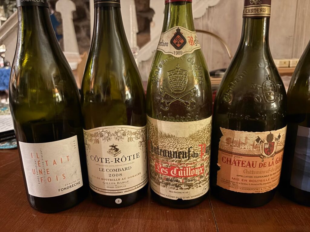 Northern Rhone tasting Northern Rhone tasting