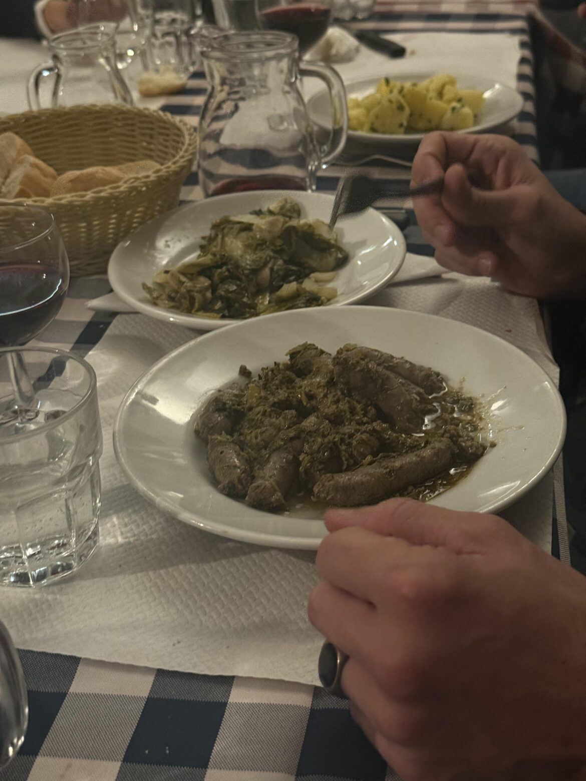 Yes Italian horse sausage verde