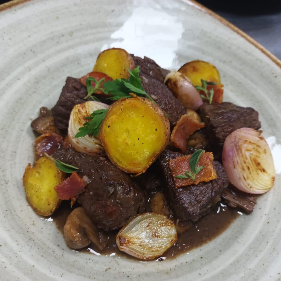 Boeuf Bourguignon with Andean Touch