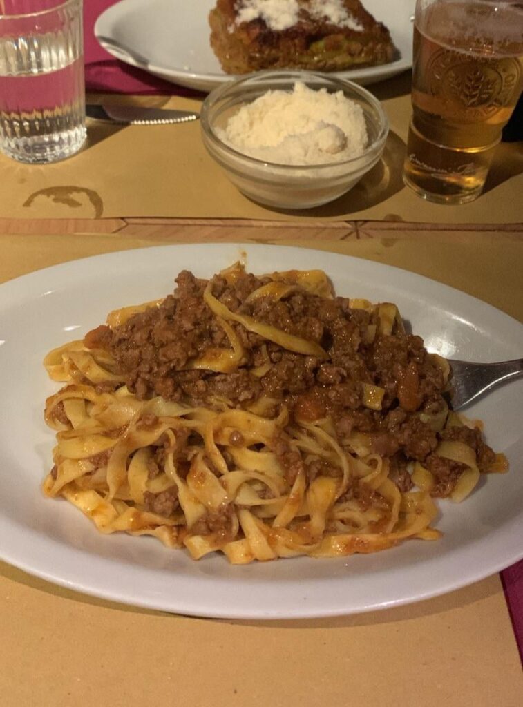 Tagliatelle al Ragu