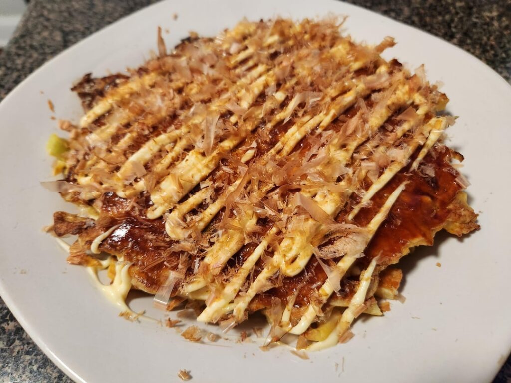 Homemade Okonomiyaki