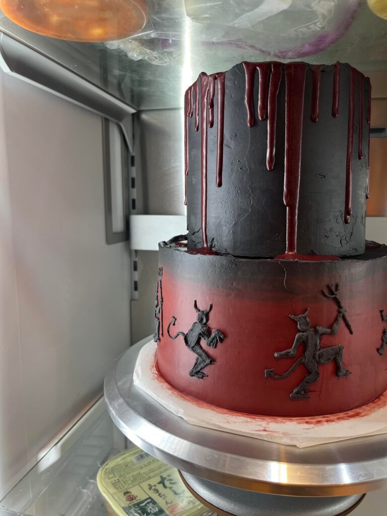 Halloween Devil Theme Cake Halloween Devil Theme Cake