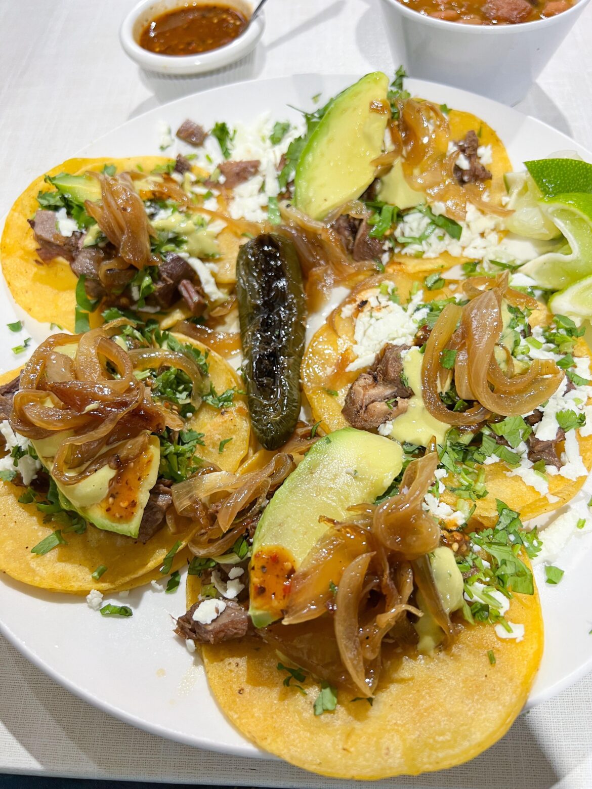 Tacos de lengua