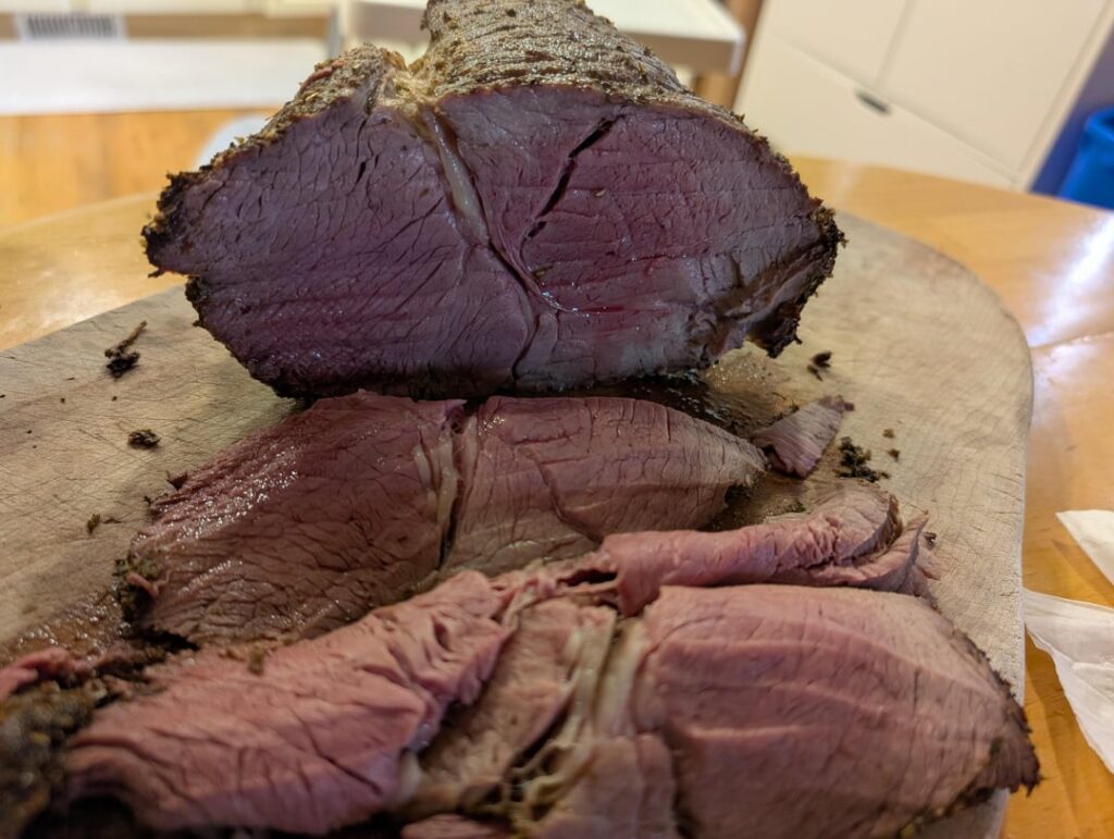 Update: 3.5 year old beef roast was delicious