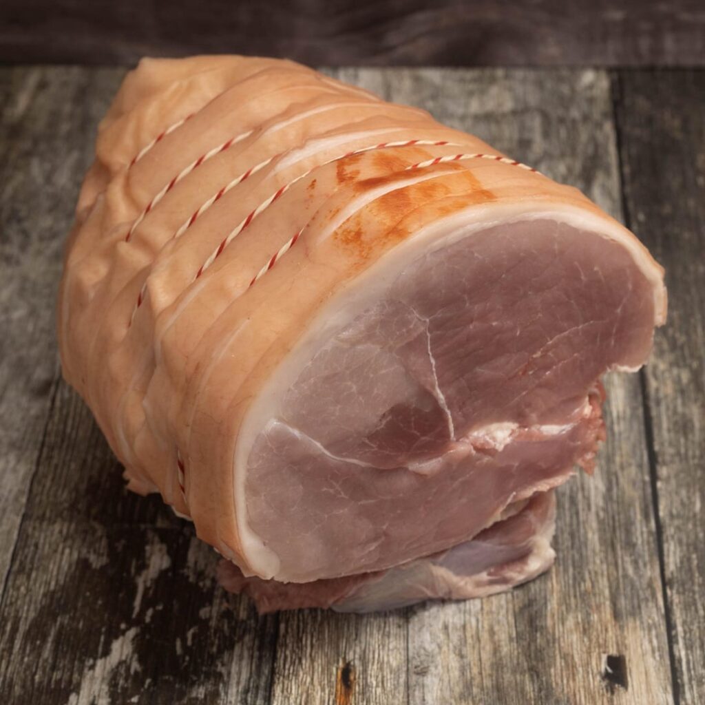 Pulled/ hog roast pork leg UK