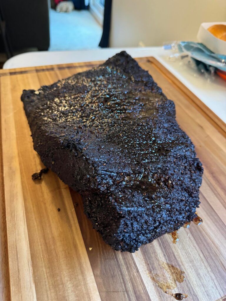 Conquered first brisket