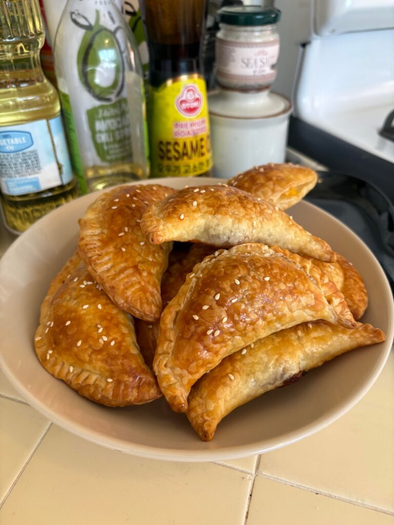 how’d I do? onion + Gouda empanadas