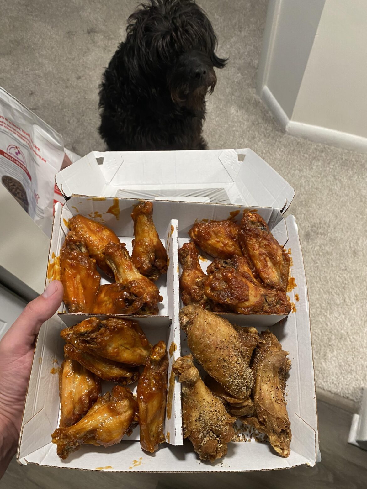 BWW $20 deal with fries on app