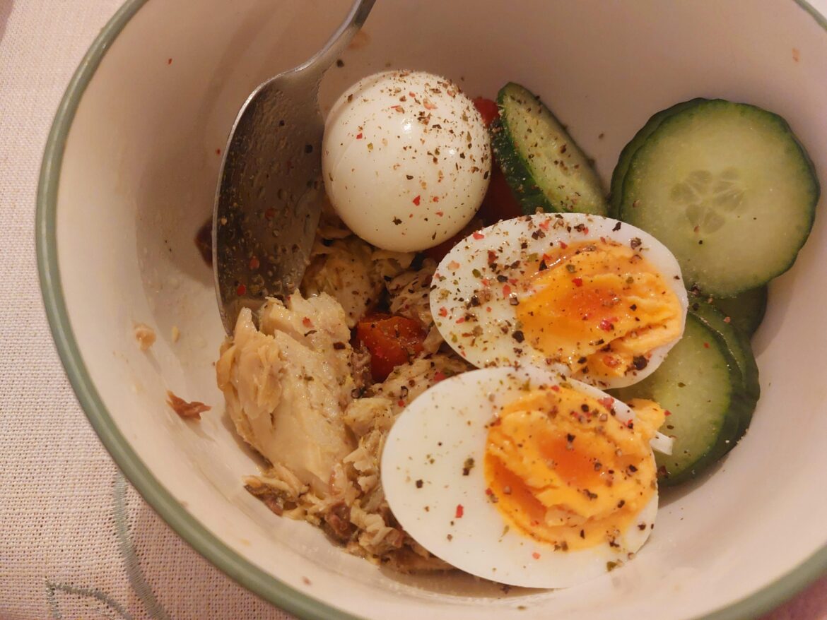 How can I improve upon my favourite breakfast? 410kcal 35g protein