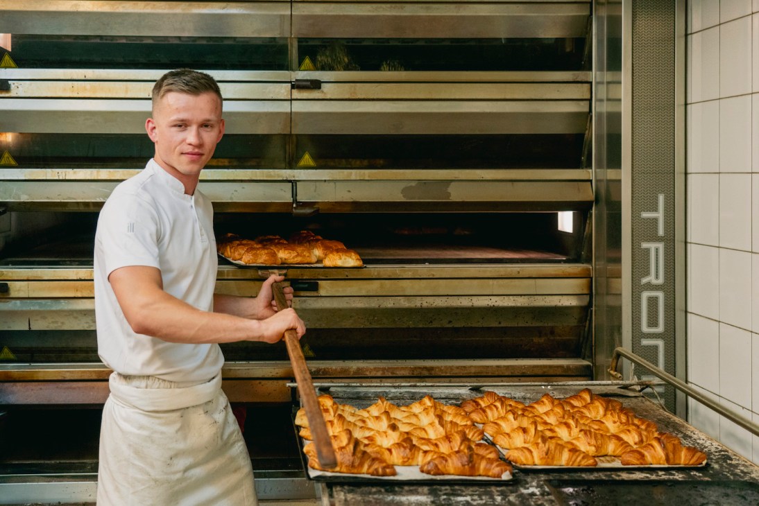 Louis Hamel, baker
at Du Pain et des Idées