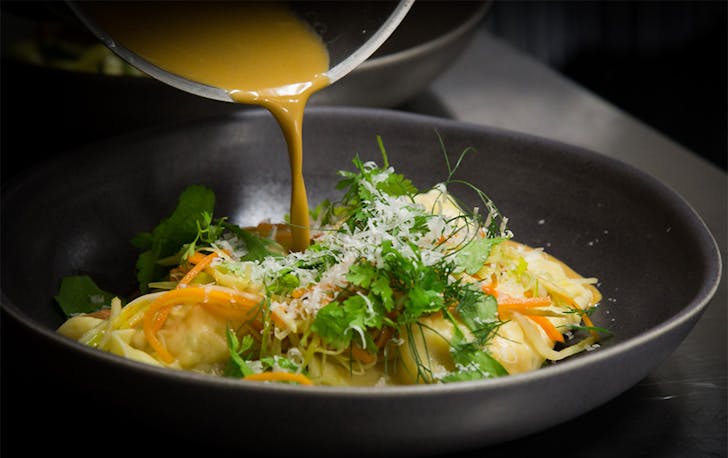 A delicious looking dish served up at Paris Butter, One of auckland's best french restaurants.