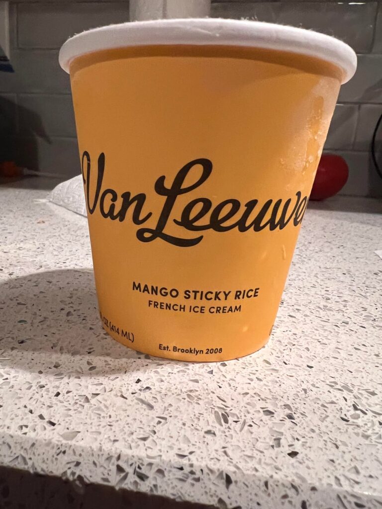 Van Leeuwen Mango Sticky Rice: A review