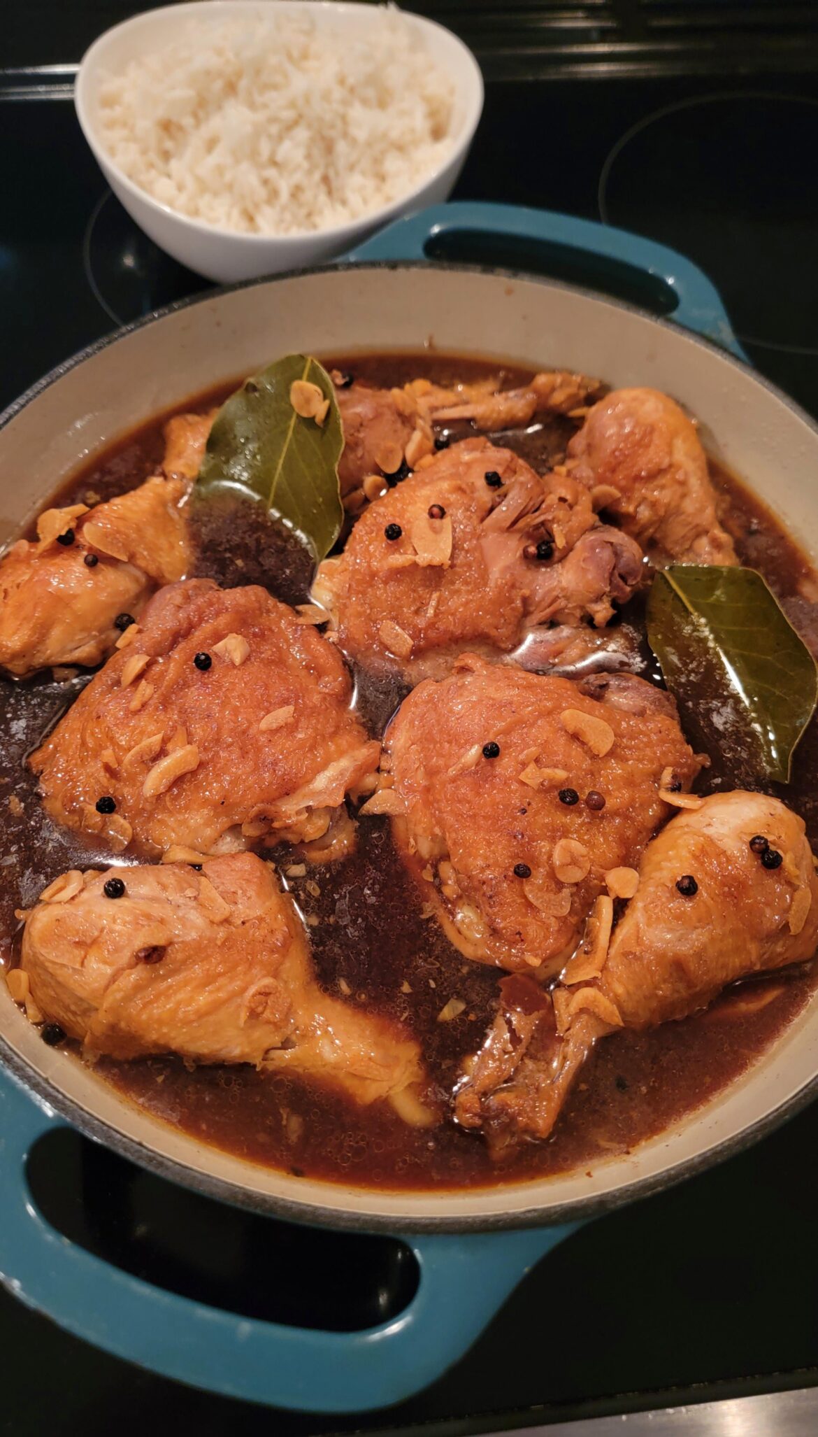 I Made Sho Spaeth's Chicken Adobo (Filipino-Style Braised Chicken)