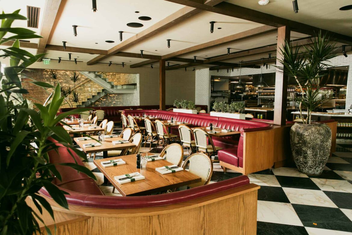 Pinyon's first-floor dining room