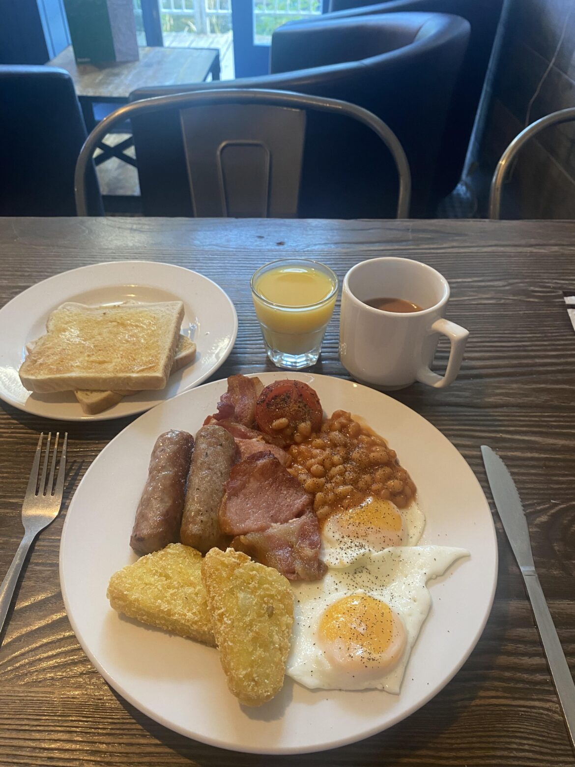 YHA Keswick. £9.95 unlimited plus continental