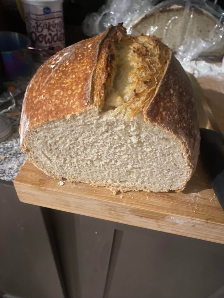 How to get large crumb?