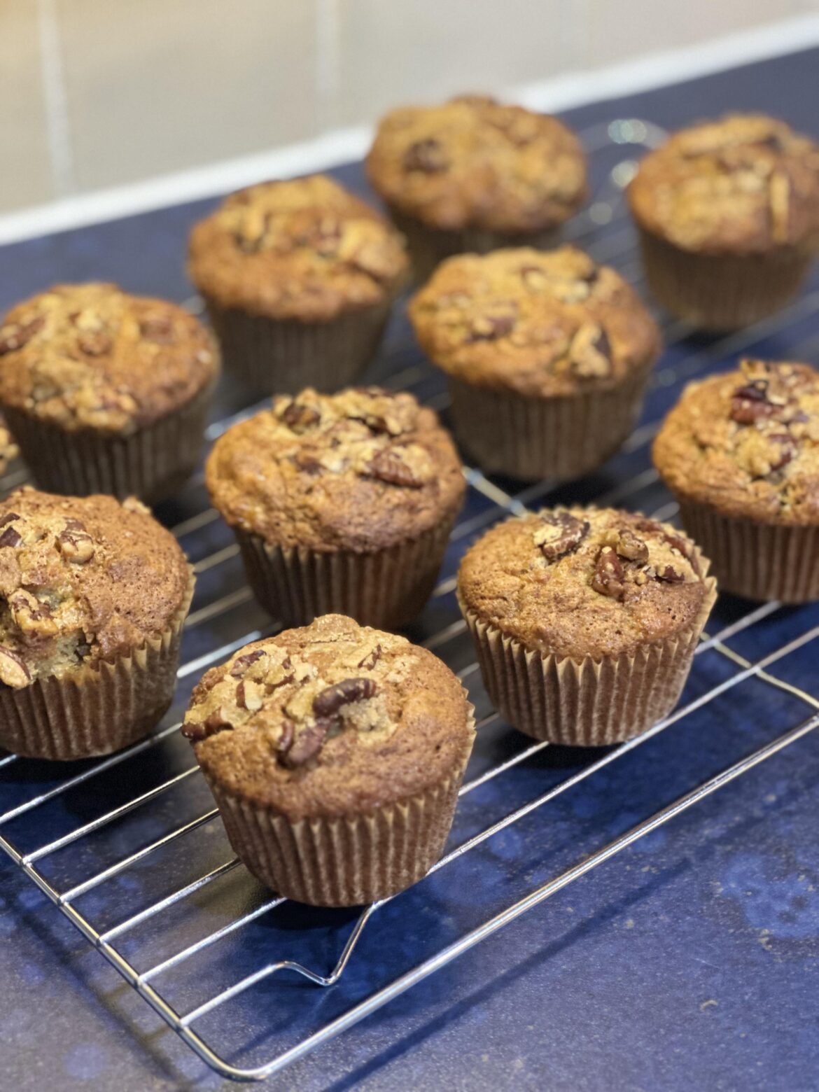 Banana Pecan Muffins