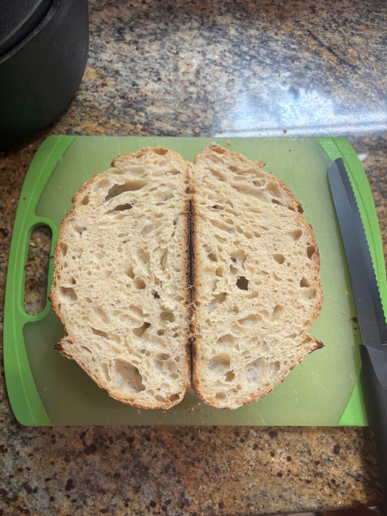 OMG! My first good loaf!