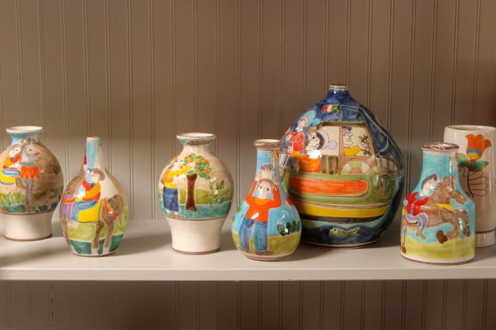 Sicilian potter at the future Agrodolce. Photo: Kate Williams