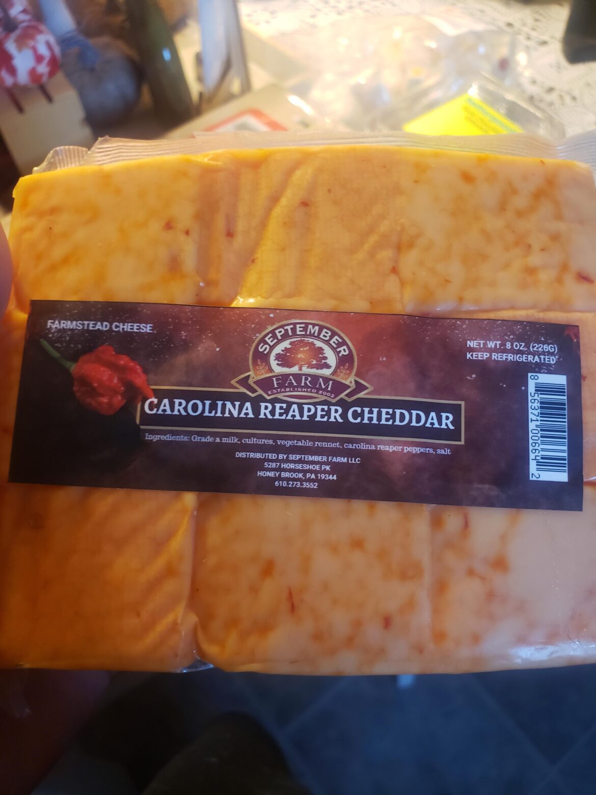 This s@!# is hot! Adding it to a burger.