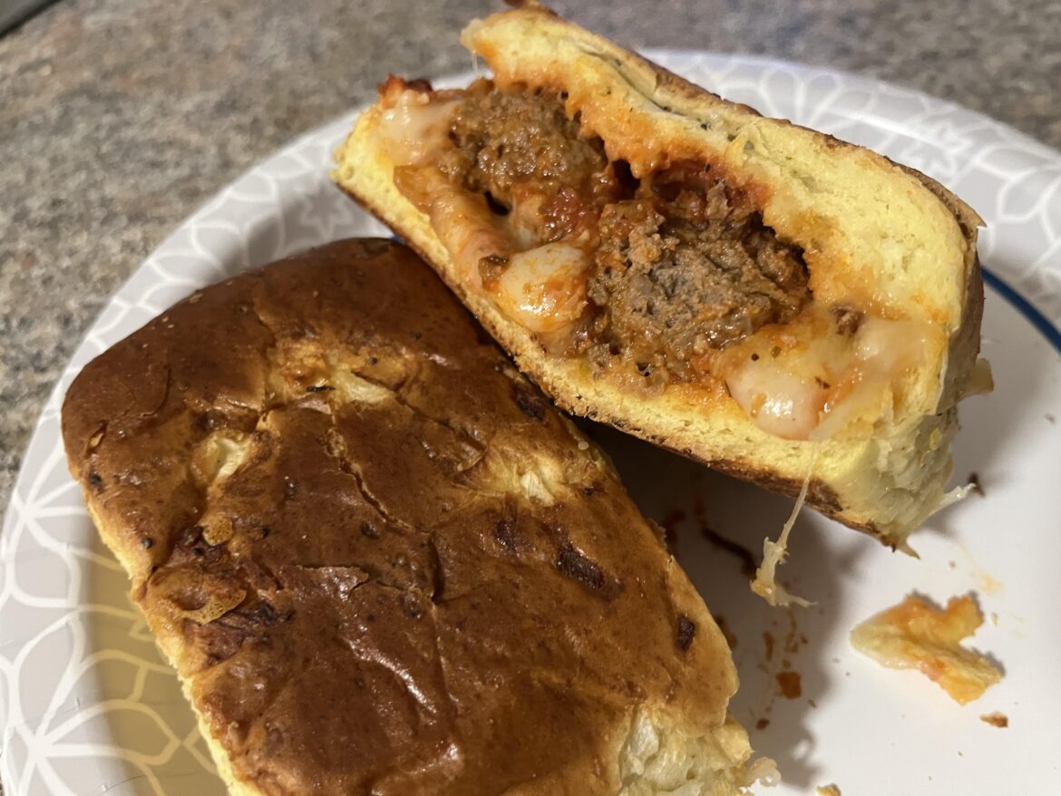 Meatball on Onion Bread