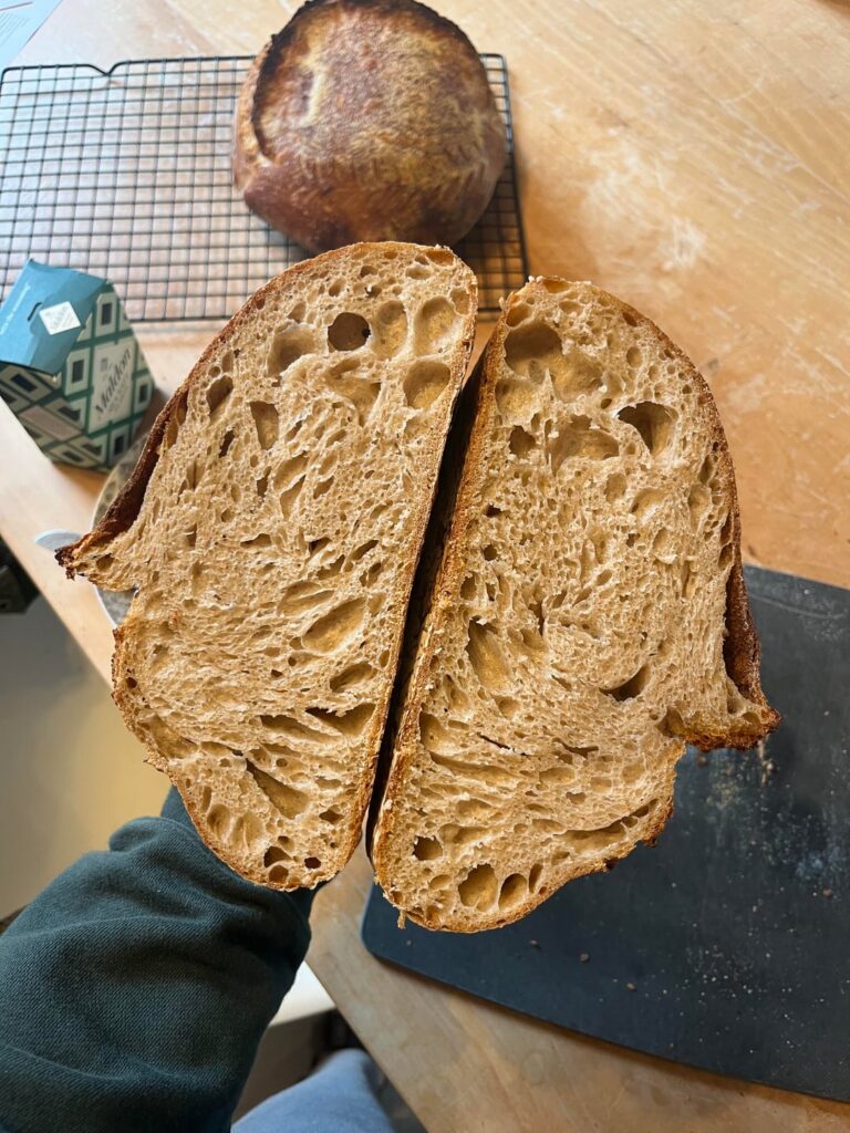 First loaf! There must be a more efficient way!