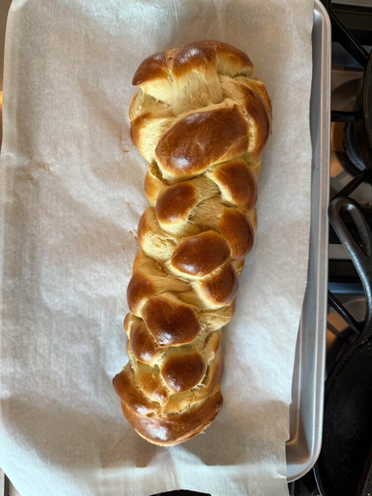 Recently got into challah bread!! First challah vs now!