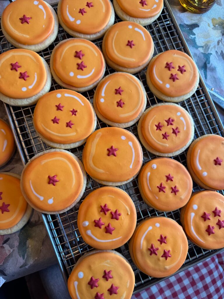 First time using royal icing!