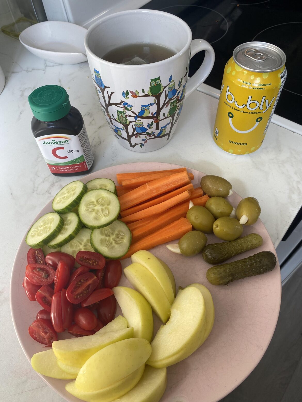 rate my lunch today @ home & sick