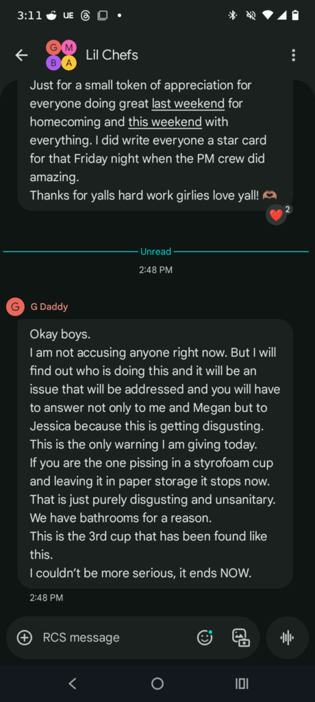 Which one of you sickos keeps doing this?