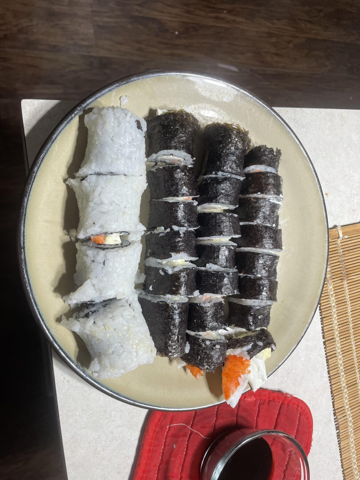 First attempt at sushi