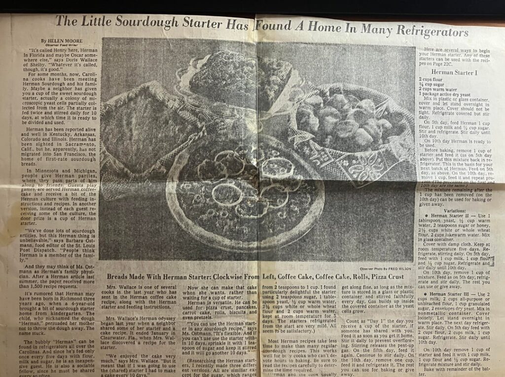 Herman newspaper article Herman newspaper article