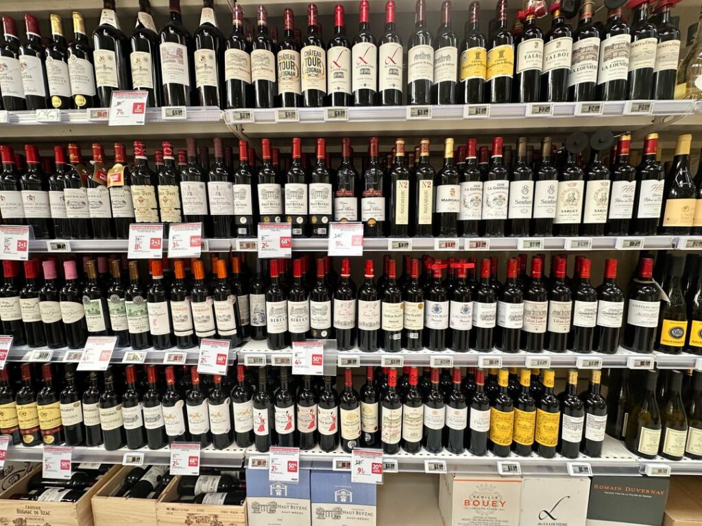The wine aisle in Loire supermarket - which stand out?