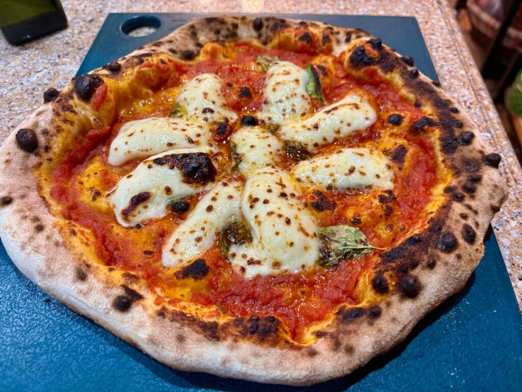 A Couple of Pizzas using Julian Sisofo's Poolish Dough Recipe
