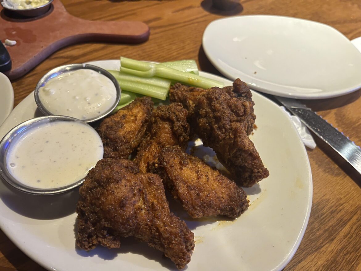 Outback secretly had the best wings of any big chain