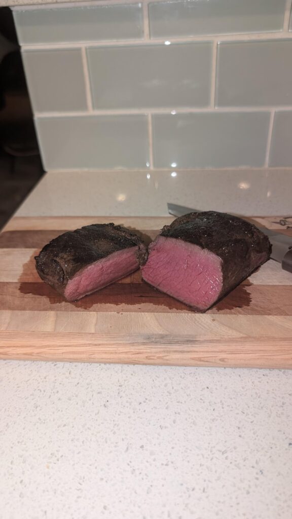 Venison back strap Venison back strap