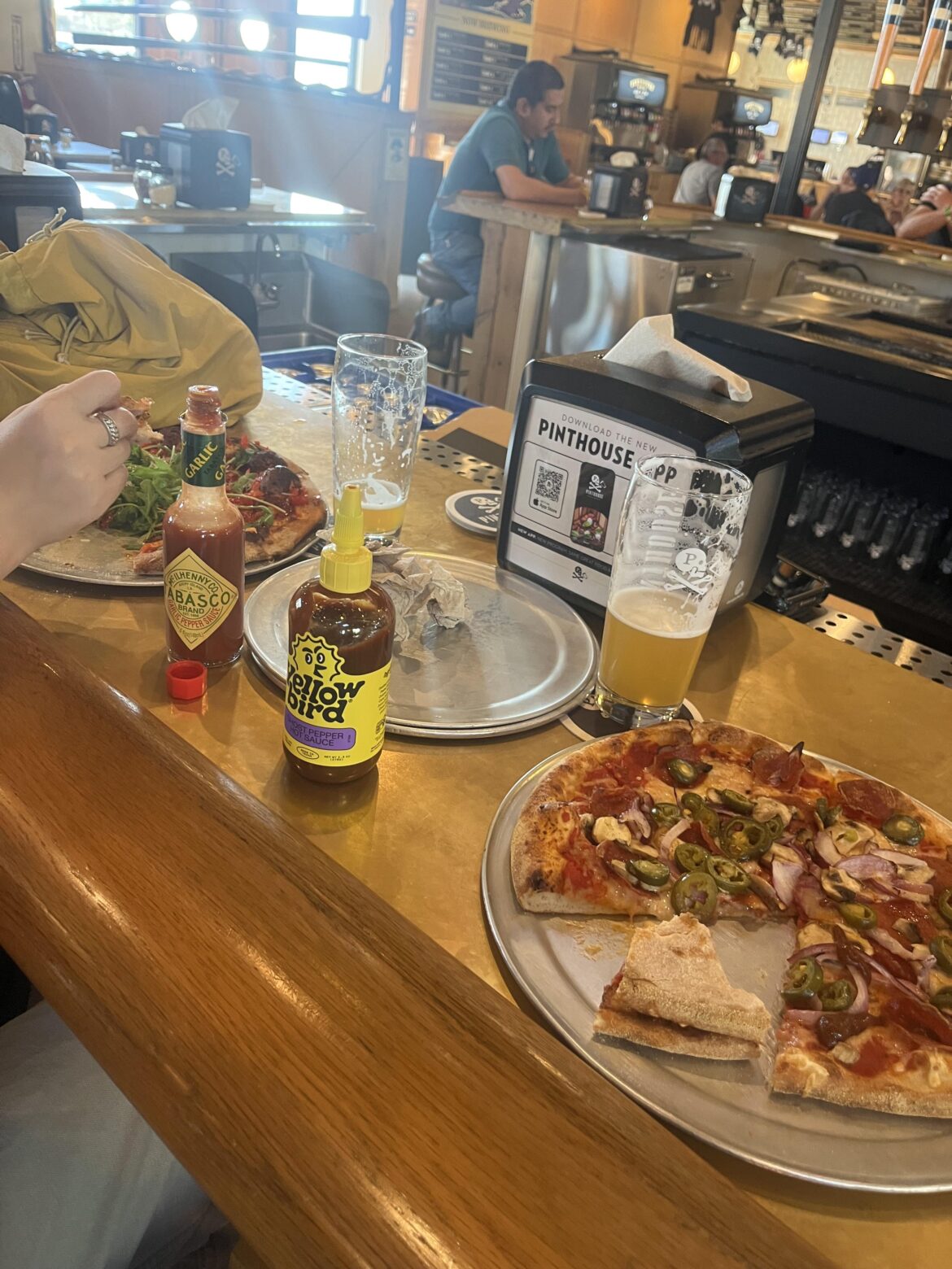 We had to bring our own..