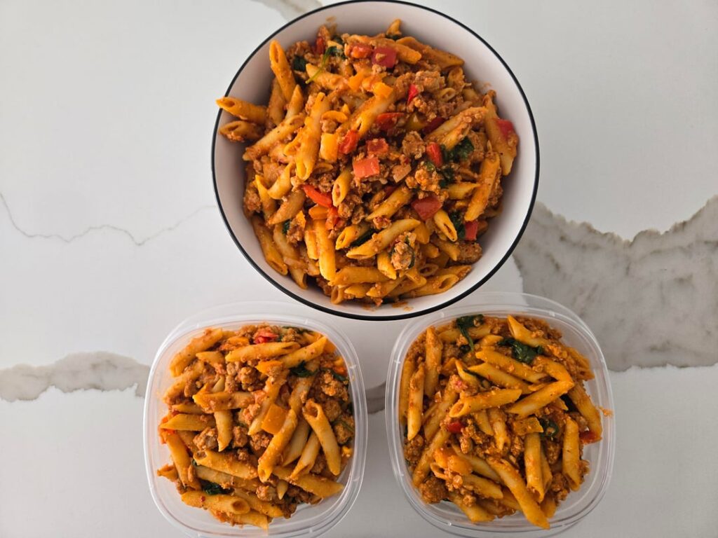 Meal prep for this week