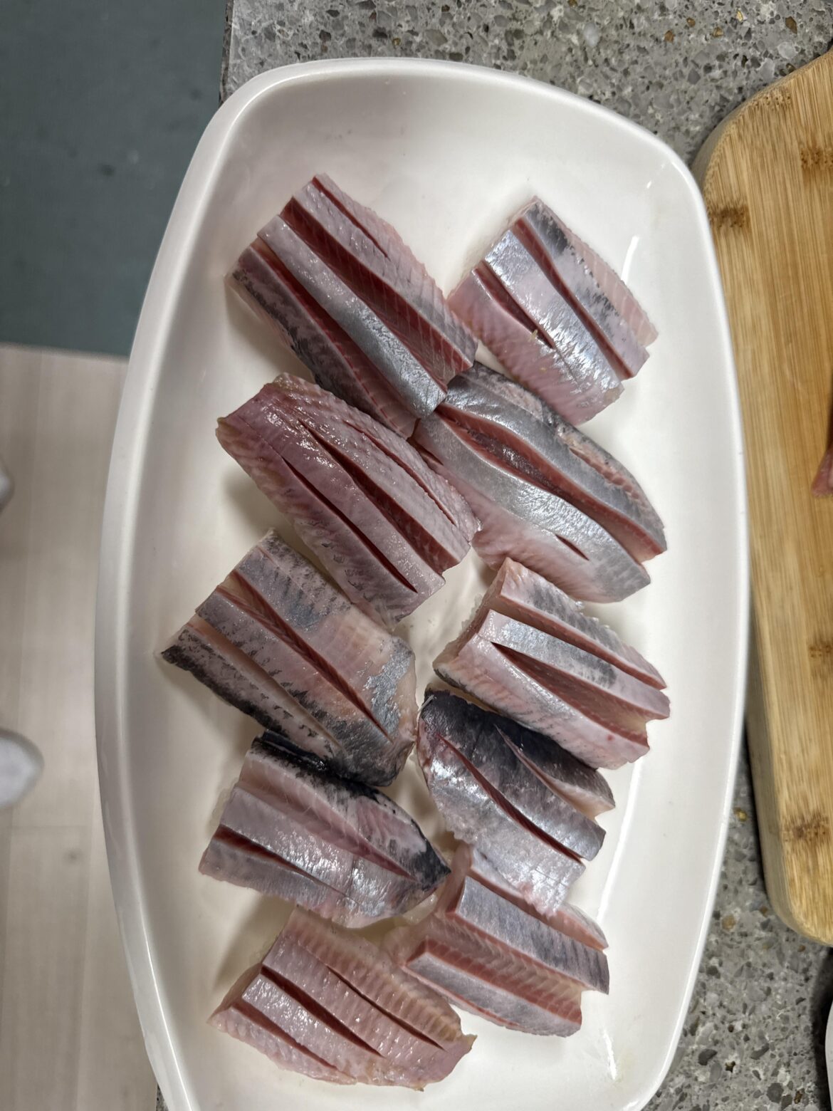 Homemade herring sushi – peak season in Korea Homemade herring sushi – peak season in Korea