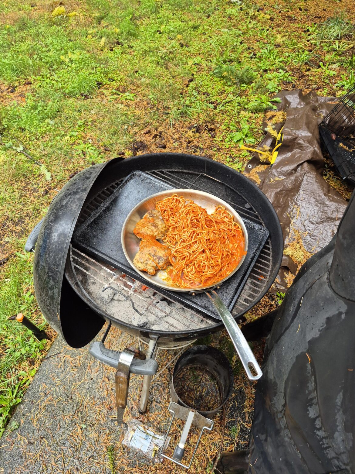 Without power for a few days due to a nice little storm. Does this count?