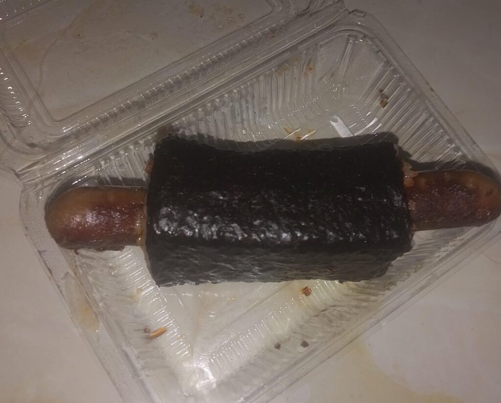 Australian and Japanese fusion cooking I present to you the SNAGSHI 🇦🇺🇯🇵