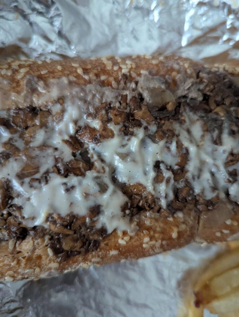 Shroomy Cheesesteak