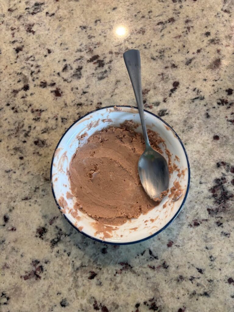Ninja Creami who? Homemade frozen yogurt- no blender either - 63 cal