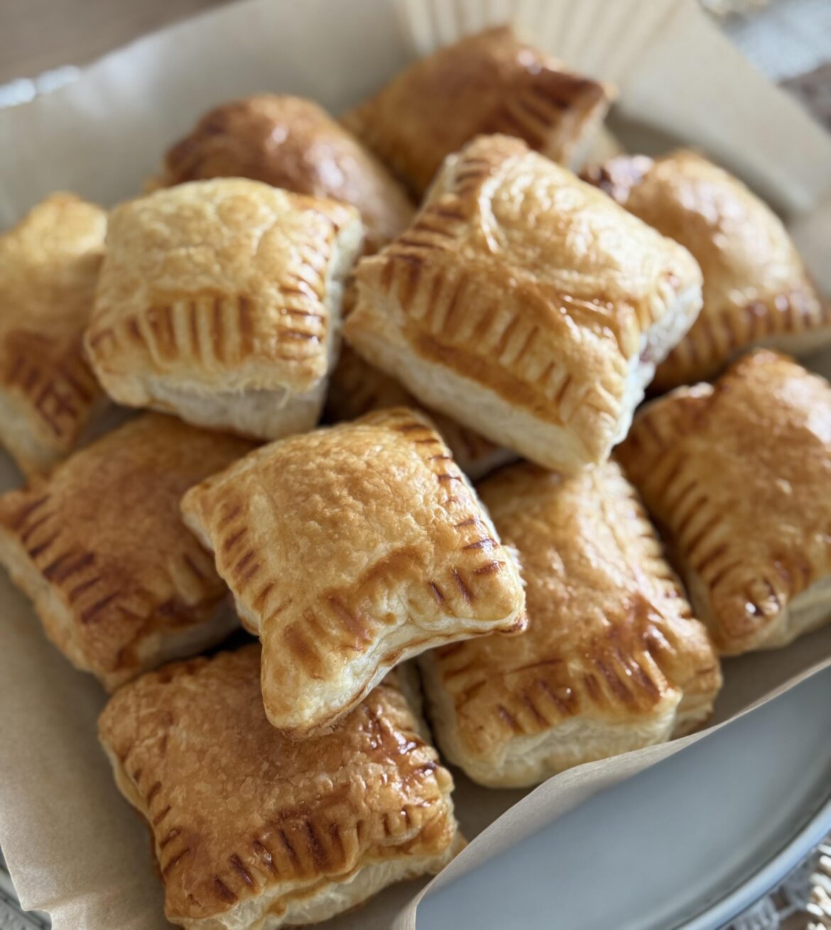 Caramelized onion with balsamic vinegar & gruyere cheese Pie