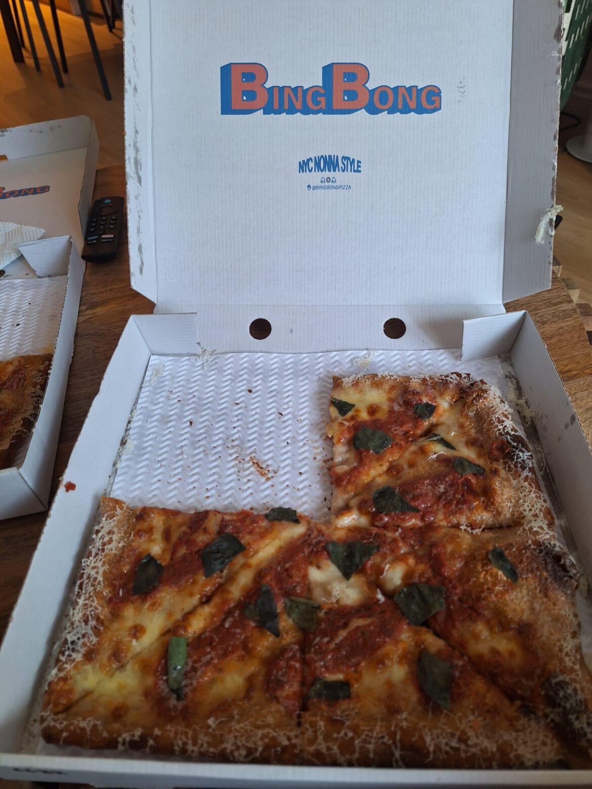 Bing Bong pizza, Hackney