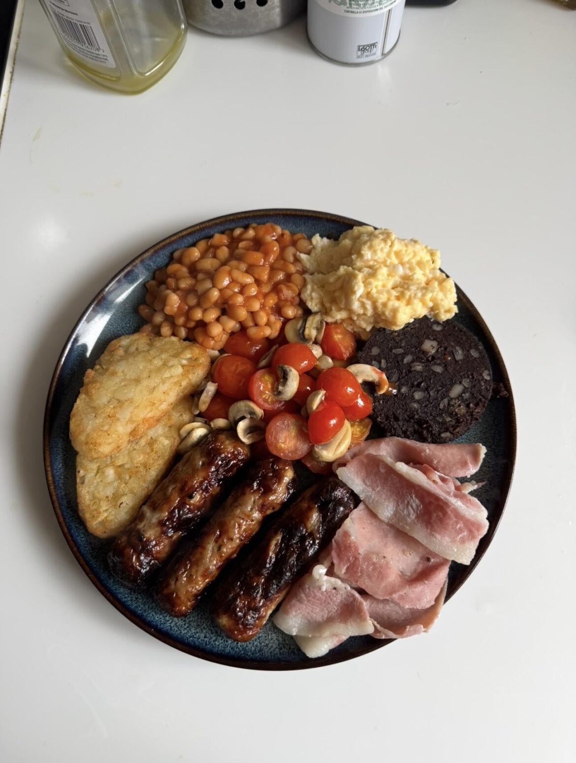 First thing I cooked after my work leaving do a while ago.